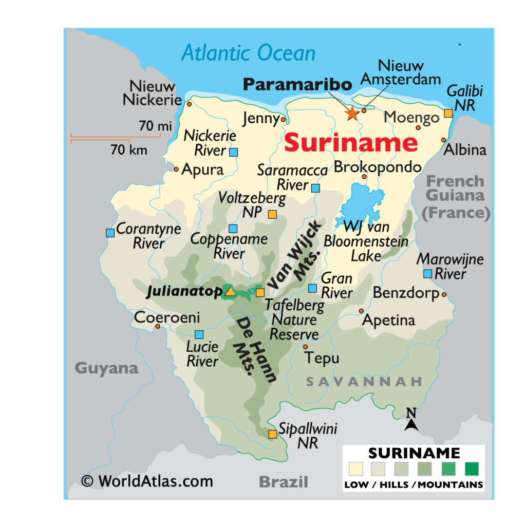 Unraveling Suriname’s Unique Geographical Features