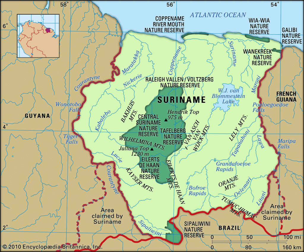 Unraveling Suriname’s Unique Geographical Features