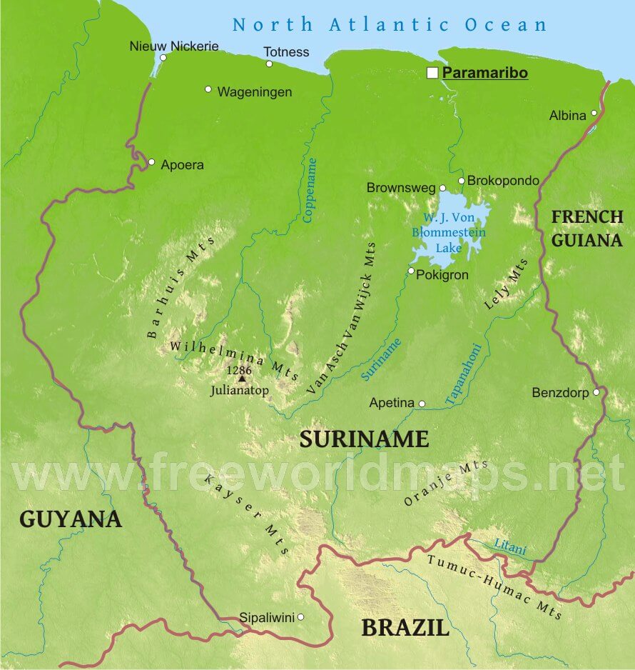 Unraveling Suriname’s Unique Geographical Features