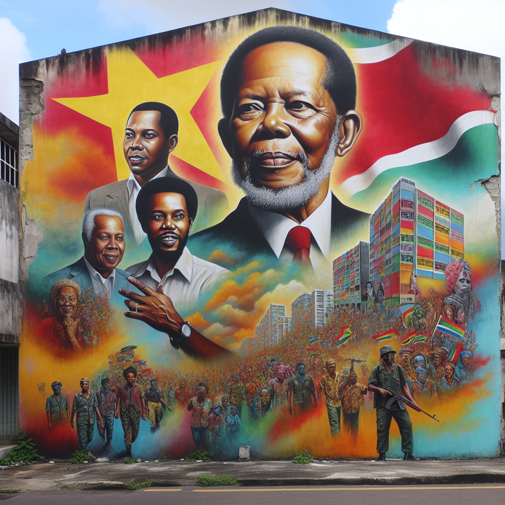 Street Art And Graffiti: The Urban Canvas Of Surinam